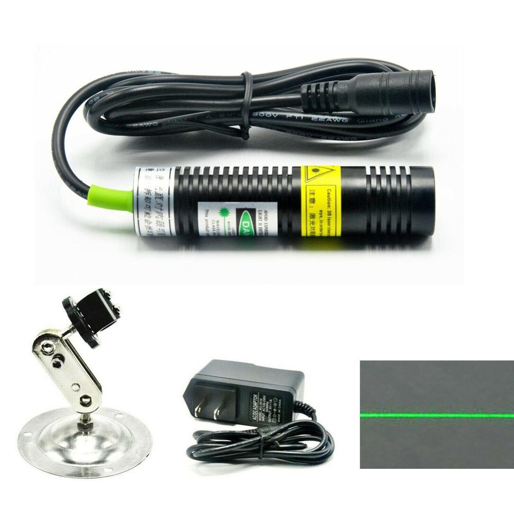 (image for) 532nm Green Focus Line Locator Laser Diode Module & Holder