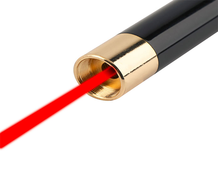 (image for) USB Rechargeable Red Laser Pen 5mW Visible Beam Demonstration Point