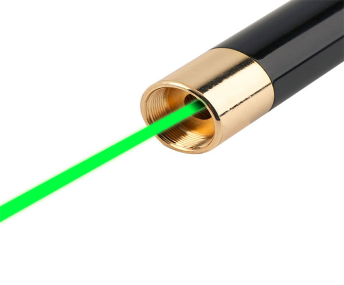 (image for) USB Rechargeable Green Laser Pointer Pen 5mW Visible Beam for Hunting Camping Focus Laser Light