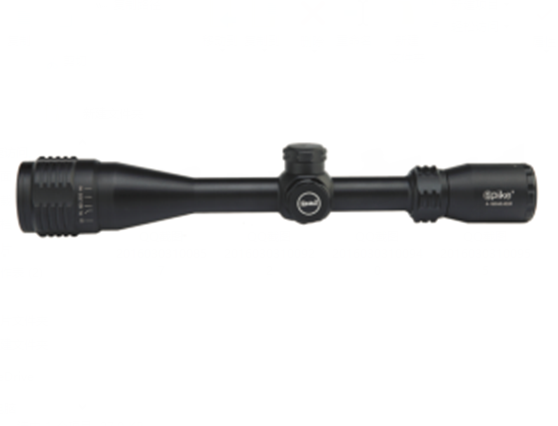 Illuminated reticle rifle scope