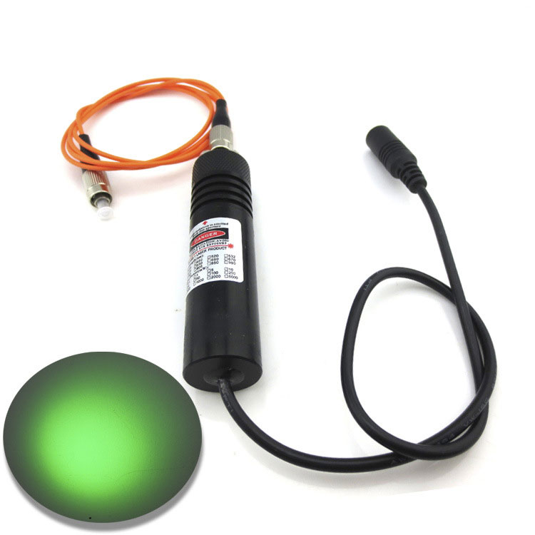 532nm Fiber Coupled Laser Green Laser Radiant Multi Mode FC Green Dot